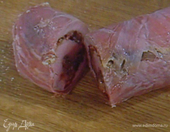 Порезать на порции. 