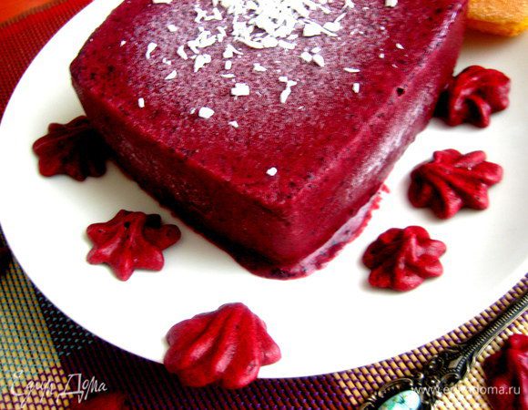 Украшаем натуральными пастилками, так удивительно похожими по цвету)))