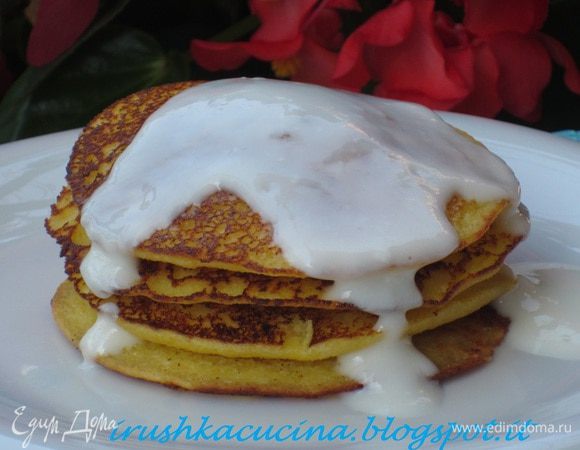 Oчень вкусные и нежные оладушки от Ярославы ОЛАДЬИ С КУКУРУЗНОЙ МУКОЙ И ТВОРОГОМhttp://www.edimdoma.ru/retsepty/50823-oladi-s-kukuruznoy-mukoy-i-tvorogom Ярослава, спасибо огромнейшее за очень вкусный вариант завтрака