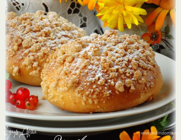 Вынуть из печи, остудить и присыпать сахарной пудрой (по желанию).
Приятного!!
