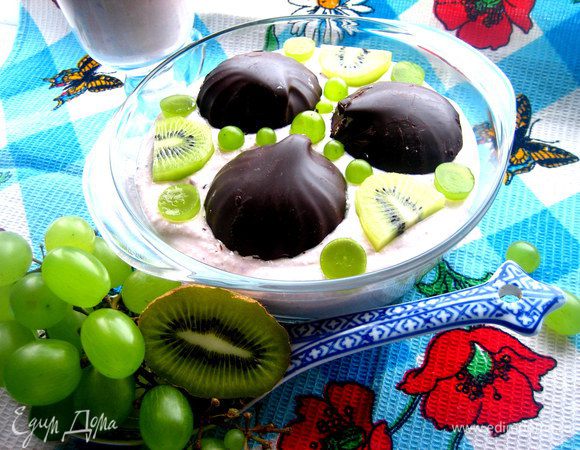 Ставим в холодильник оба варианта на час-два...