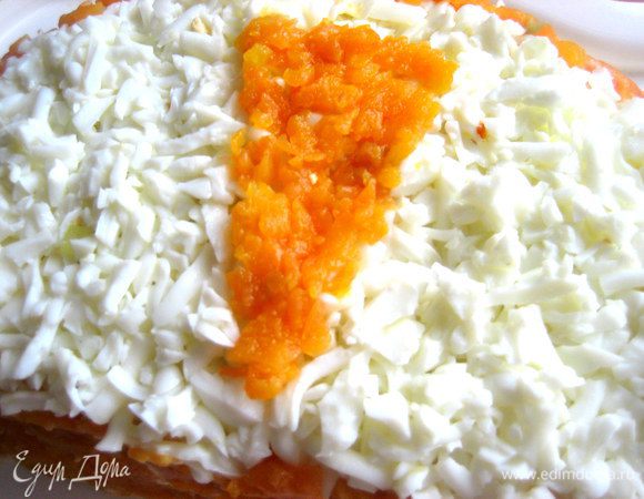 Верх тоже оформляем как у дольки апельсина...