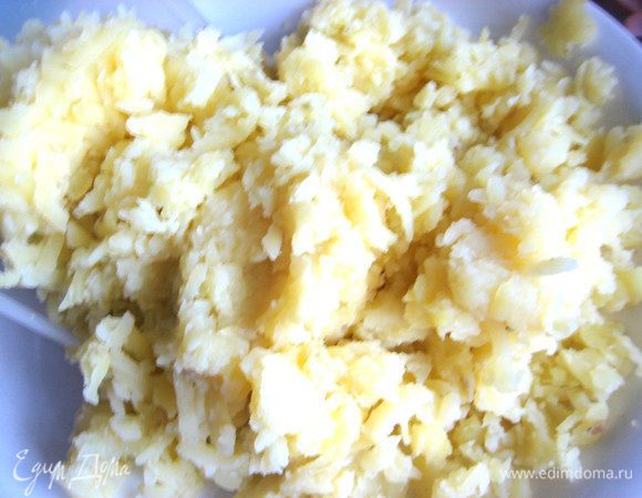 Натереть на крупной тёрке..