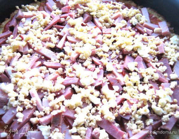 Распределить на ветчину...