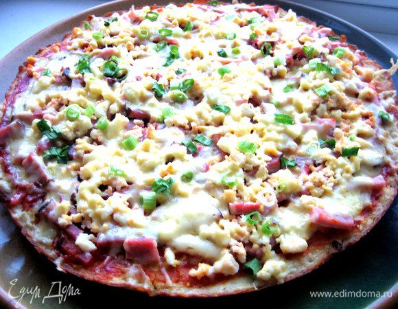 Выпекаем ещё 10 минут до расплавления сыра.