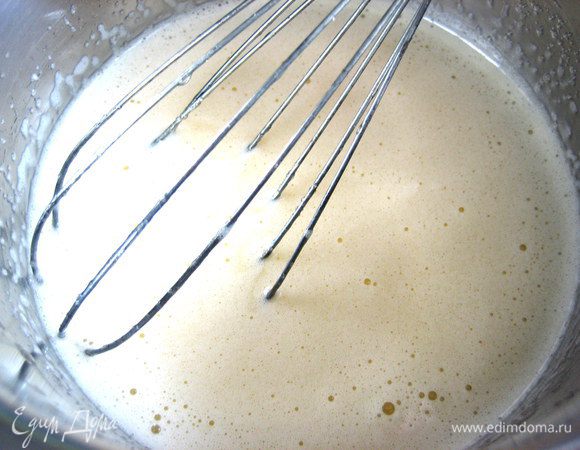 Масса посветлеет и увеличится в объёме.