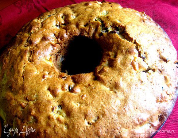 Затем перевернём на блюдо, в котором будем подавать.