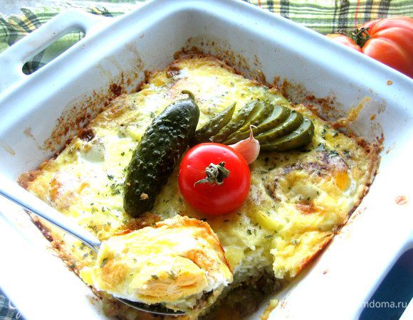 В моей семье все любят жареные яйца, поэтому и стараюсь каждому положить в тарелку такую порцию)))