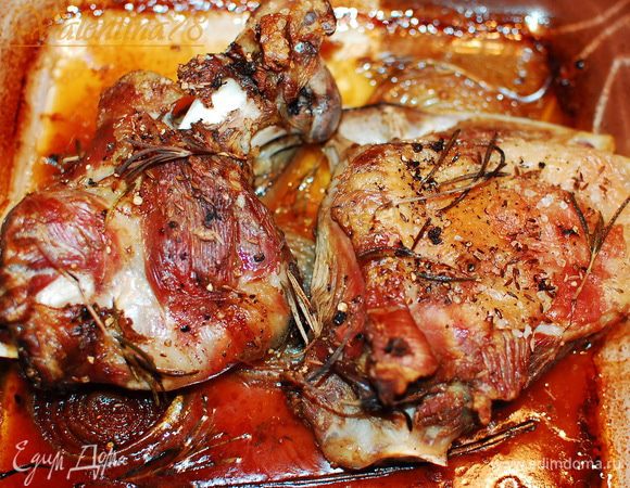 Все ароматная, сочная баранина готова!.
Приятного аппетита!!!