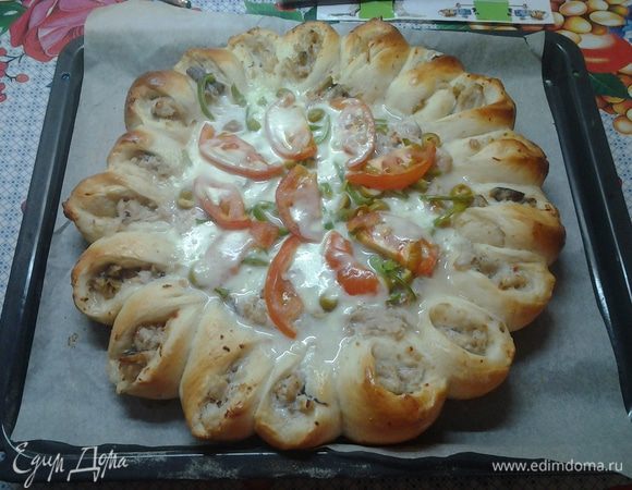 Вот такой красавец у меня получился. Приятного аппетита