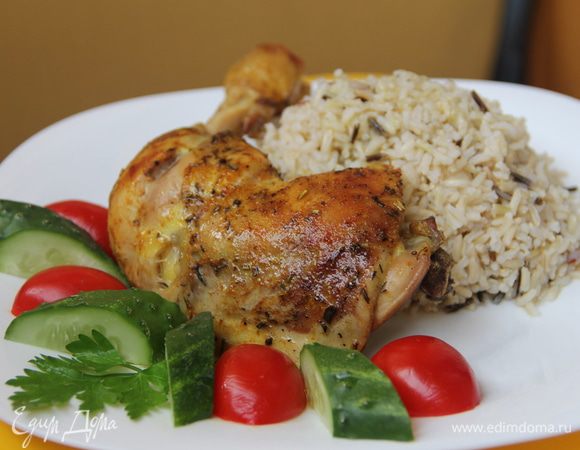 Блюдо украсить свежими овощами... На гарнир можно подать рис!
Приятного аппетита!