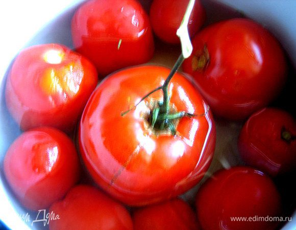 Заливаем кипятком и оставляем на некоторое время.