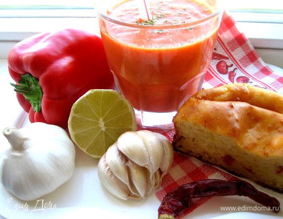 Я подавала вчера к "баннице"... Очень удачное сочетание получилось, скажу я Вам! Тем более днём у нас стоит летняя погода и горячего пока не хочется)))