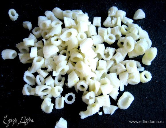 Тоже измельчим для удобства.