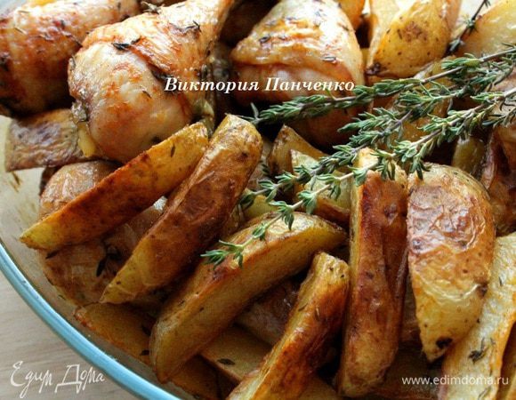 Можно подать на гарнир к запеченной курице или к индейке...