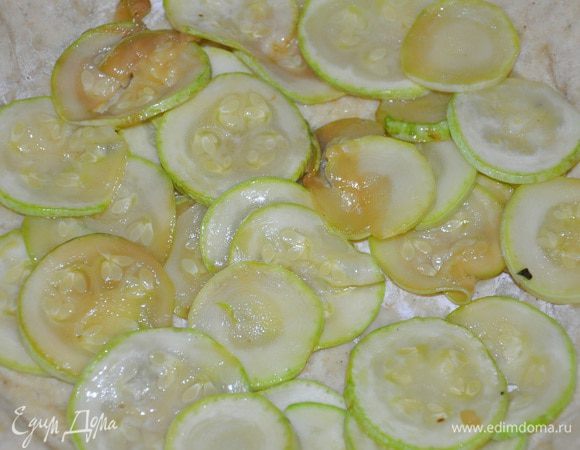 Распределить на тесте цукини