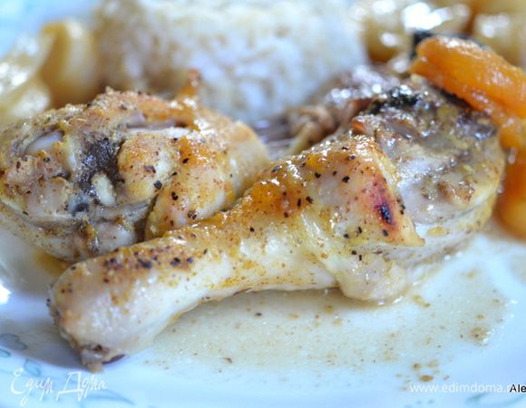 Подаем к столу с пастернаком и сухофруктами. Приятного аппетита.