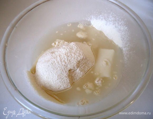 Для теста №1 все ингредиенты смешать в одной чаше. 