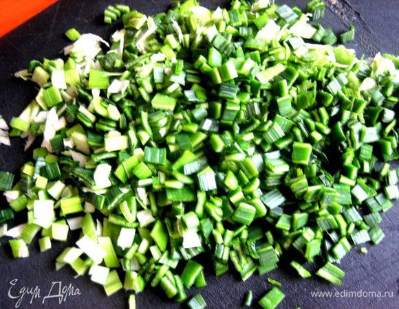 Затем измельчить.