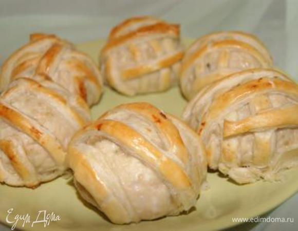 Выпекать в разогретой до 180 гр. духовке 30 минут.
Приятного аппетита!!!