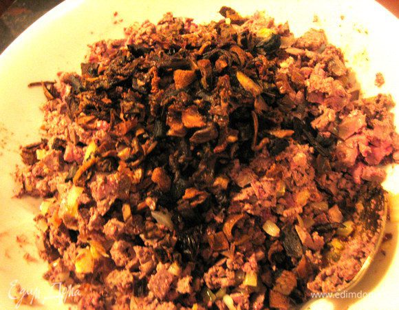 Соединяем всё и перемешиваем.