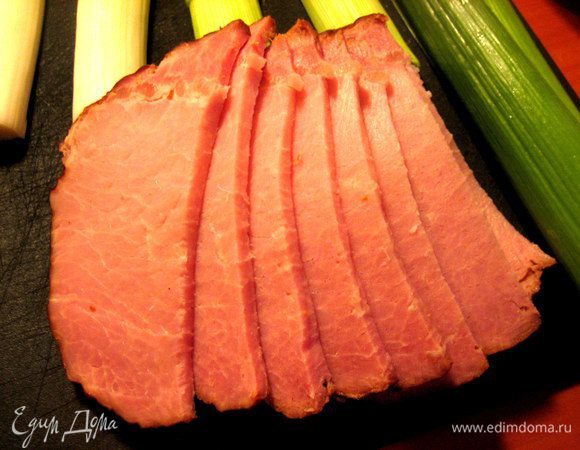 Но можно, как я, аккуратно нарезать на тонкие пластинки.