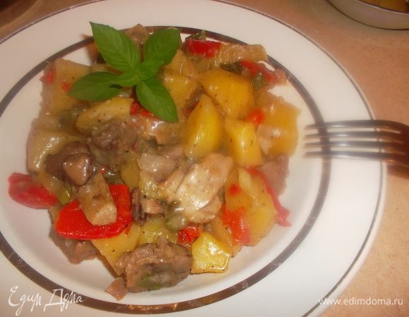 Блюдо готово. Приятного аппетита!