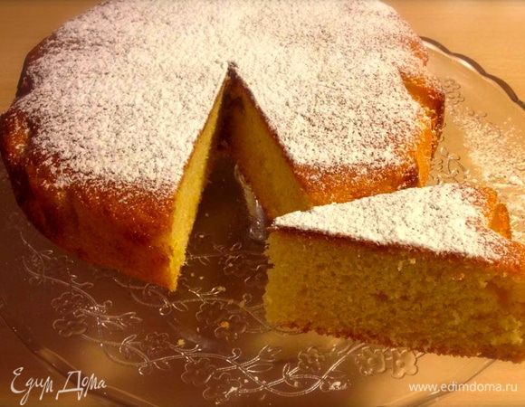 Перед подачей посыпать сахарной пудрой. (фото в разрезе получилось неудачным, так как сфотографировала по-быстрому уже в садике..., как получилось...)))