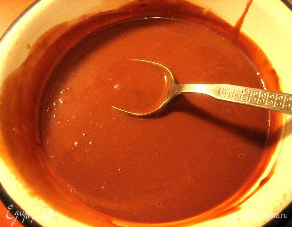 Постоянно помешиваем! Вот теперь удобная для нанесения текстура))