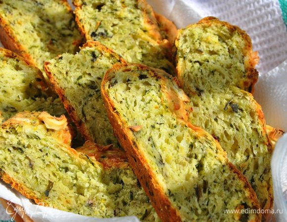 В разрезе, Хотя лучше не разрезать, а именно отламывать. Так намного вкуснее! Красота-вкуснота! Приятно аппетита! 