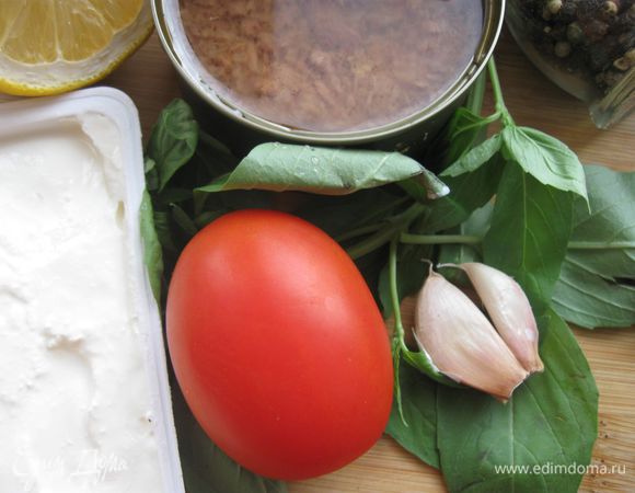 Приготовить все необходимое для соуса. 