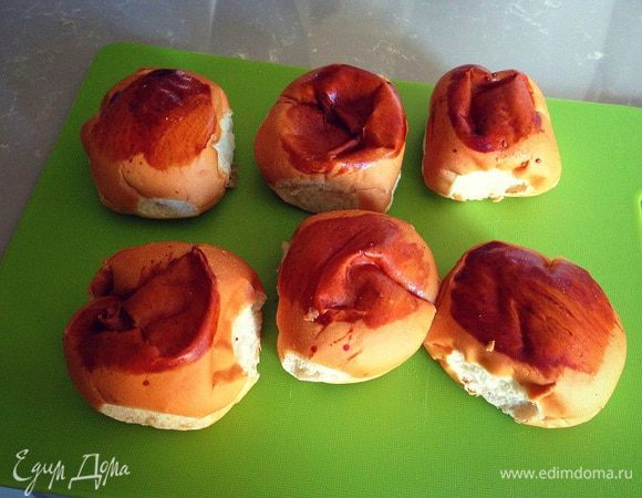 Возьмем булочки, как я и сказала булочки могут быть не слишком свежими.