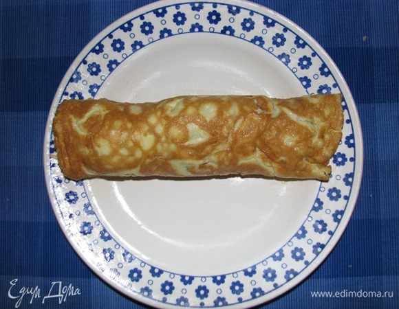 Сверните в трубочку.