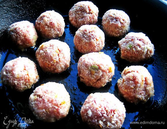 Жарим на растительном масле.