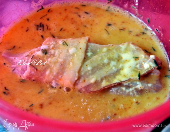 Окунуть в яйца