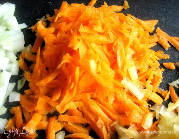 Морковь - тоже.