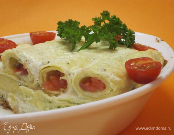 Запекать 20 минут при 200 С.