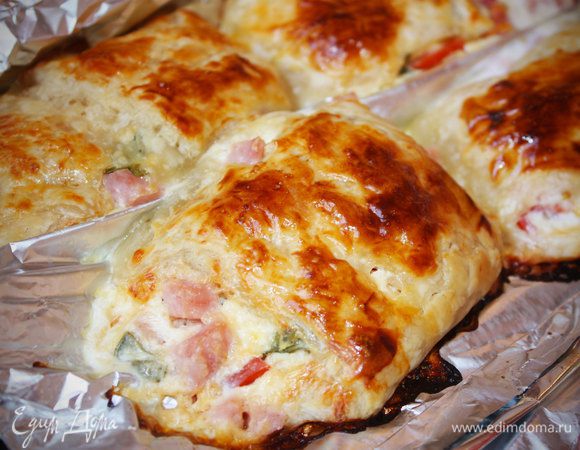 12) выпекать в течение 10-15 минут при температуре 200 градусов.

Отличная вкусняшечка!
Приятного аппетита, дорогие!