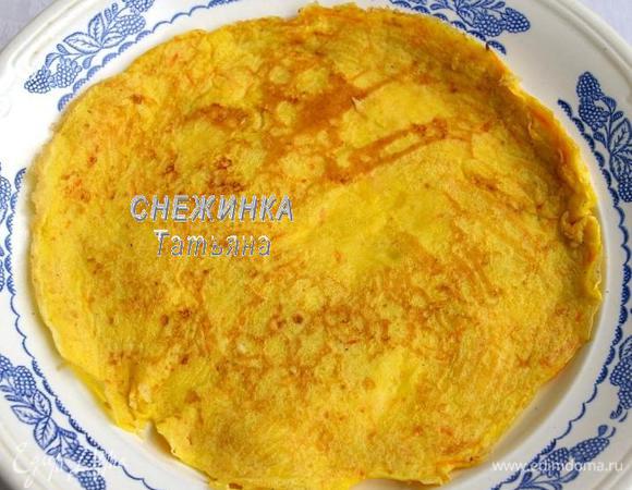 Печём с одной стороны до румяного цвета, переворачиваем и печём на другой стороне.