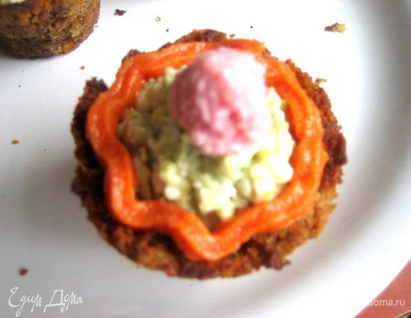 Получаем готовое закусочное "пирожное"!!!