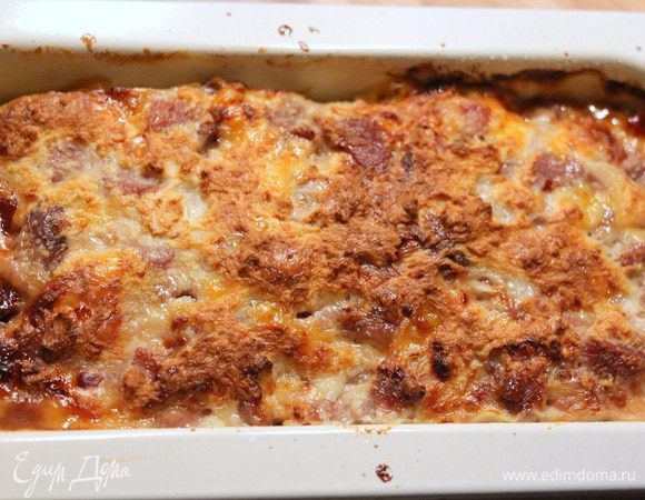 Отправляем в разогретую до 180 градусов духовку на 50 минут.