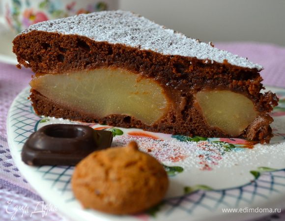 А теперь кусочек этого ароматного вкусного пирога с чаем или кофе.... )))) Угощайтесь! 