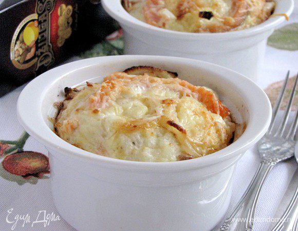 Суфле отлично поднялось, правда потом немного опало.))) Получилось нежно и очень вкусно. Приятного аппетита!