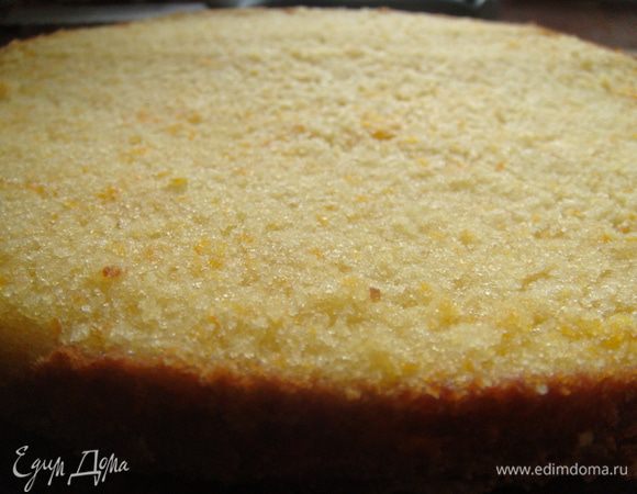 Разрезать коржи.