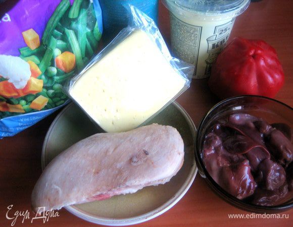 Продукты для начинки...