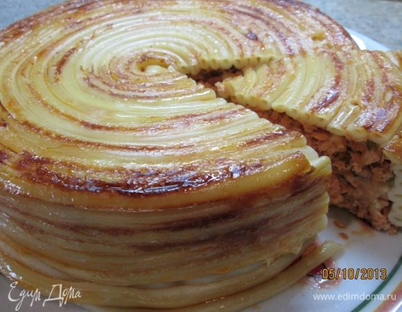 Оставить в форме на 10 мин., затем перевернуть на блюдо.
И наслаждаться!
