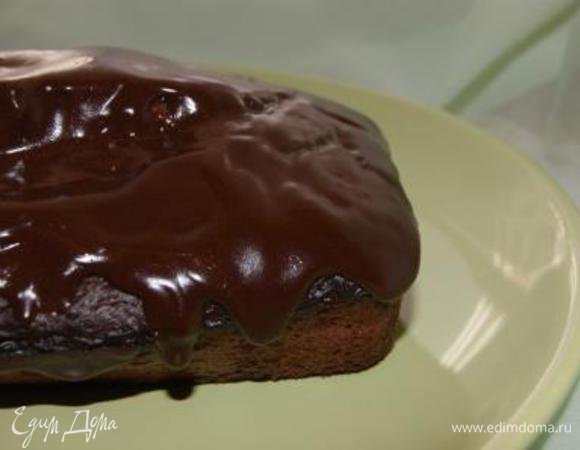 Полить оставшейся шоколадной глазурью. Прияного аппетита!!!