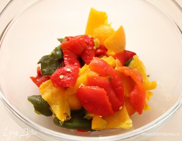 Порезать перцы