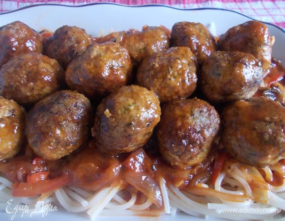 Я подавала с пастой. Приятного аппетита!!!