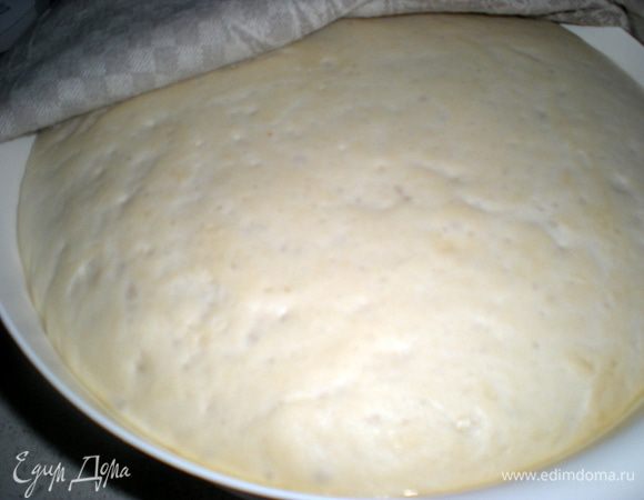 За это время тесто хорошо отдохнуло и ожило.